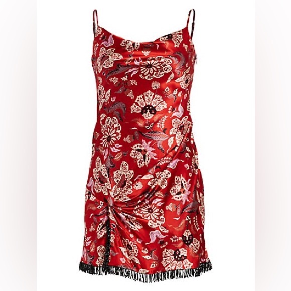 cinq a sept Dresses & Skirts - Cinq à Sept
Avalyn Floral Silk Mini Dress